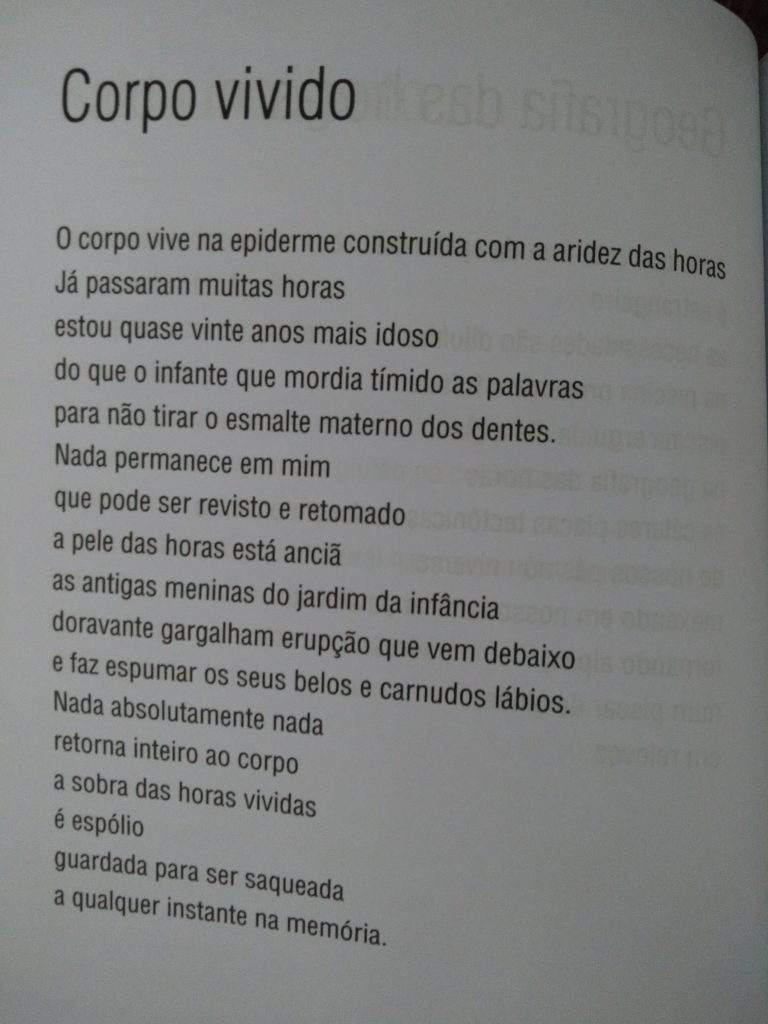 IMG 20180703 204315069 LL 768x1024 - corpo vivido, do livro Psicologia do efêmero ( All Print, 2012)