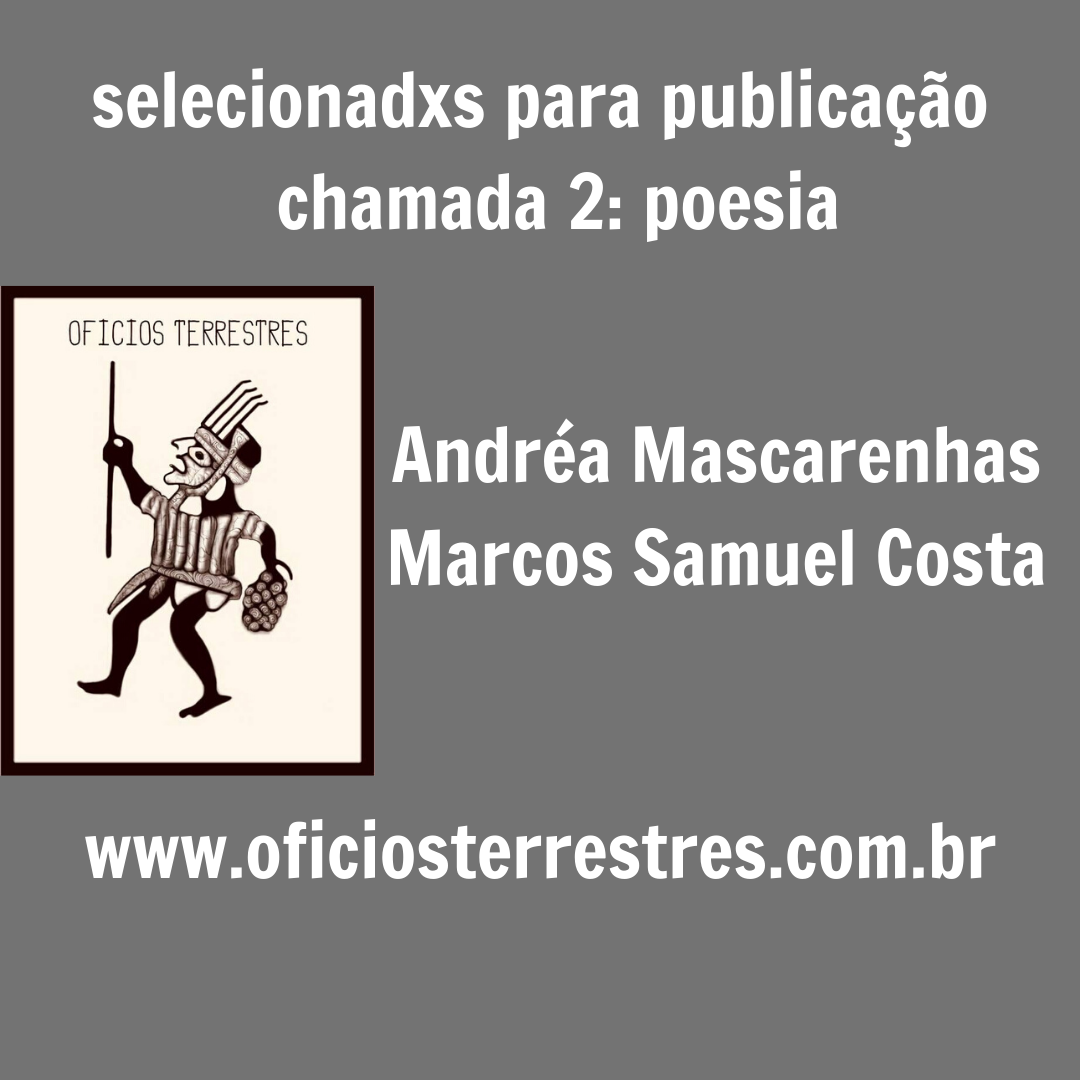 Marcos samuel - Marcos Samuel Costa, autor finalista do Prêmio Literatura & Fechadura (2019), tem obra selecionada para publicação pela Editora Ofícios Terrestres